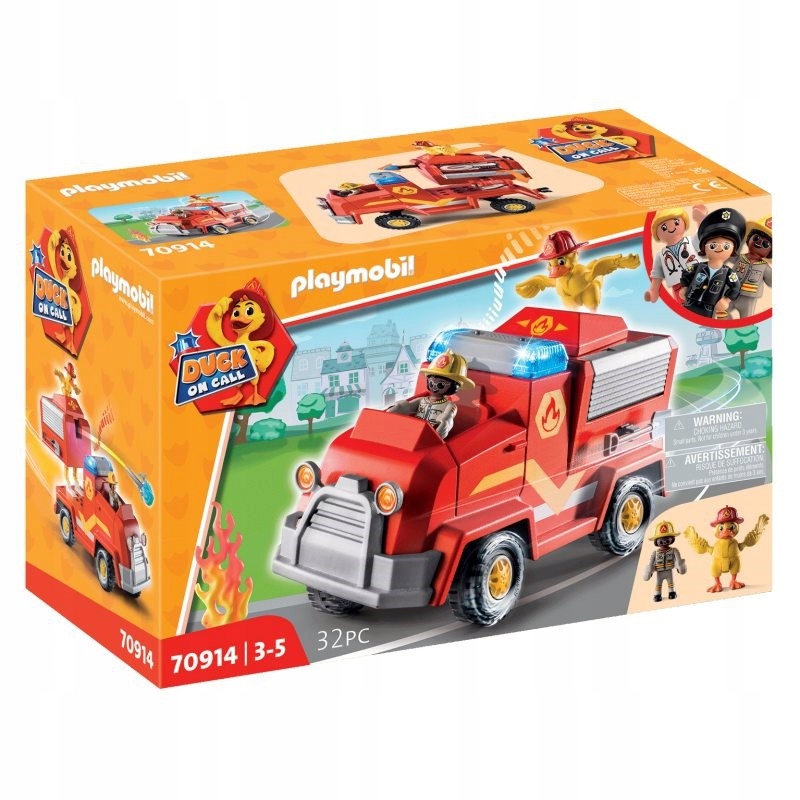 PLAYMOBIL 70914 Duck on Call Wóz strażacki