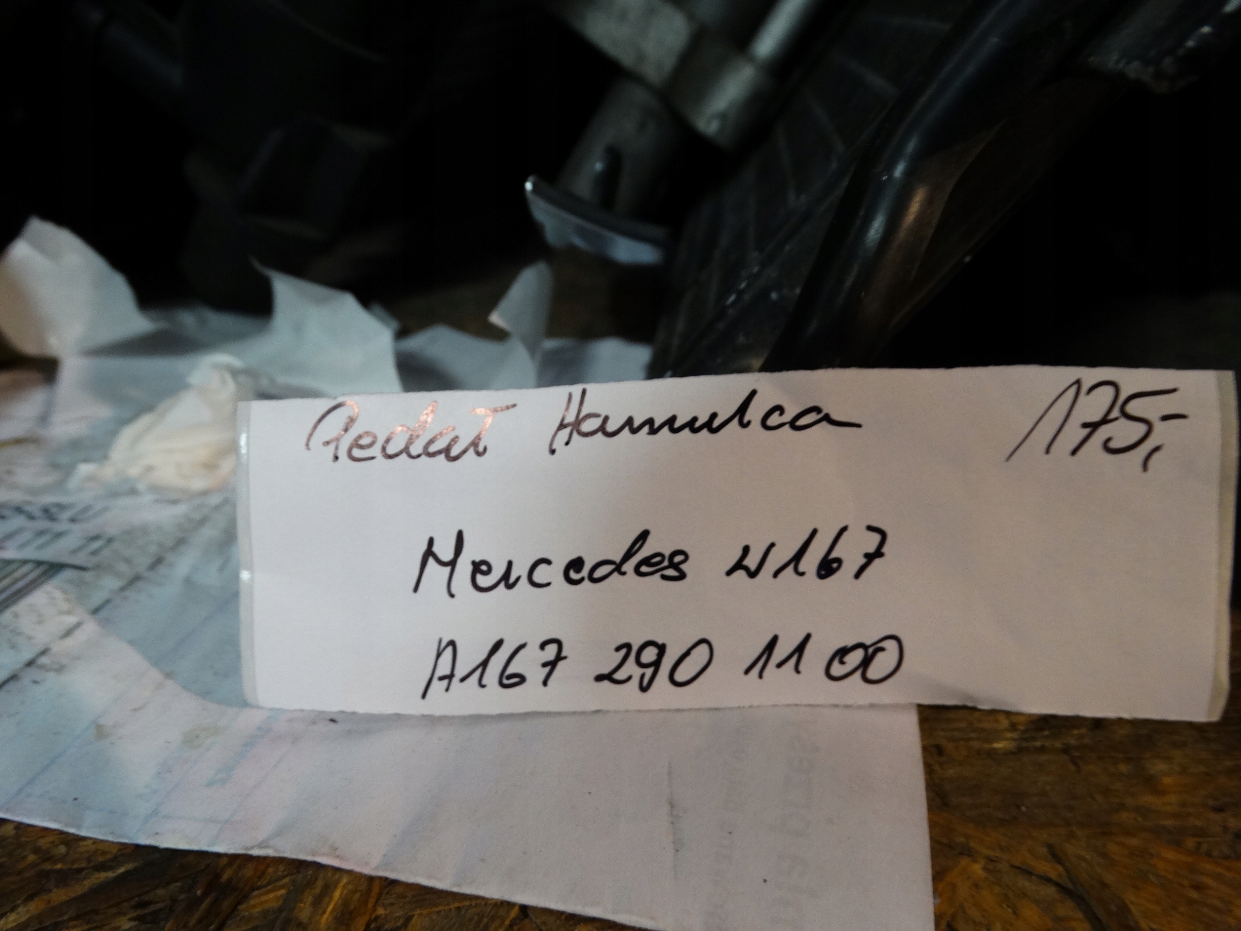 IDEALNY PEDAL BREMSE MERCEDES W167 1