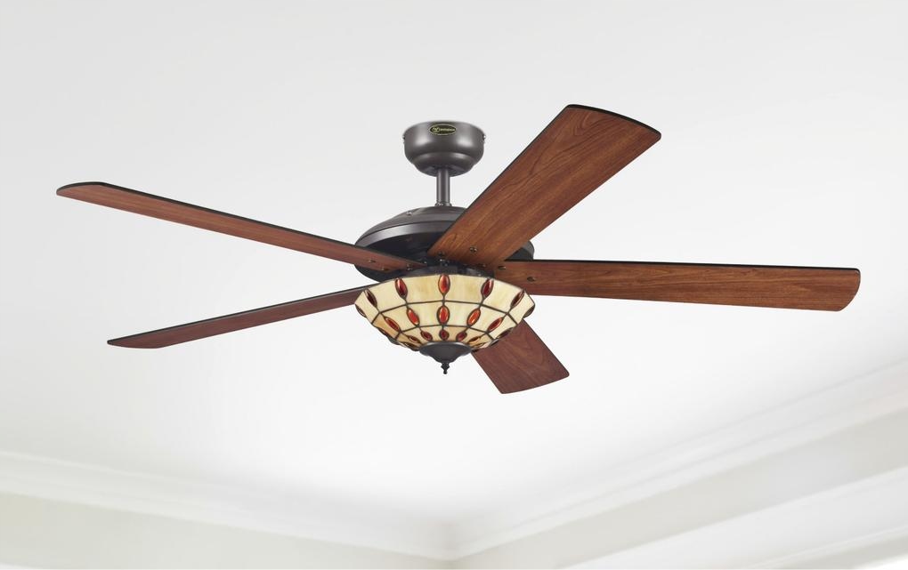 WENTYLATOR SUFITOWY Comet Tiffany NEW 132cm Westinghouse