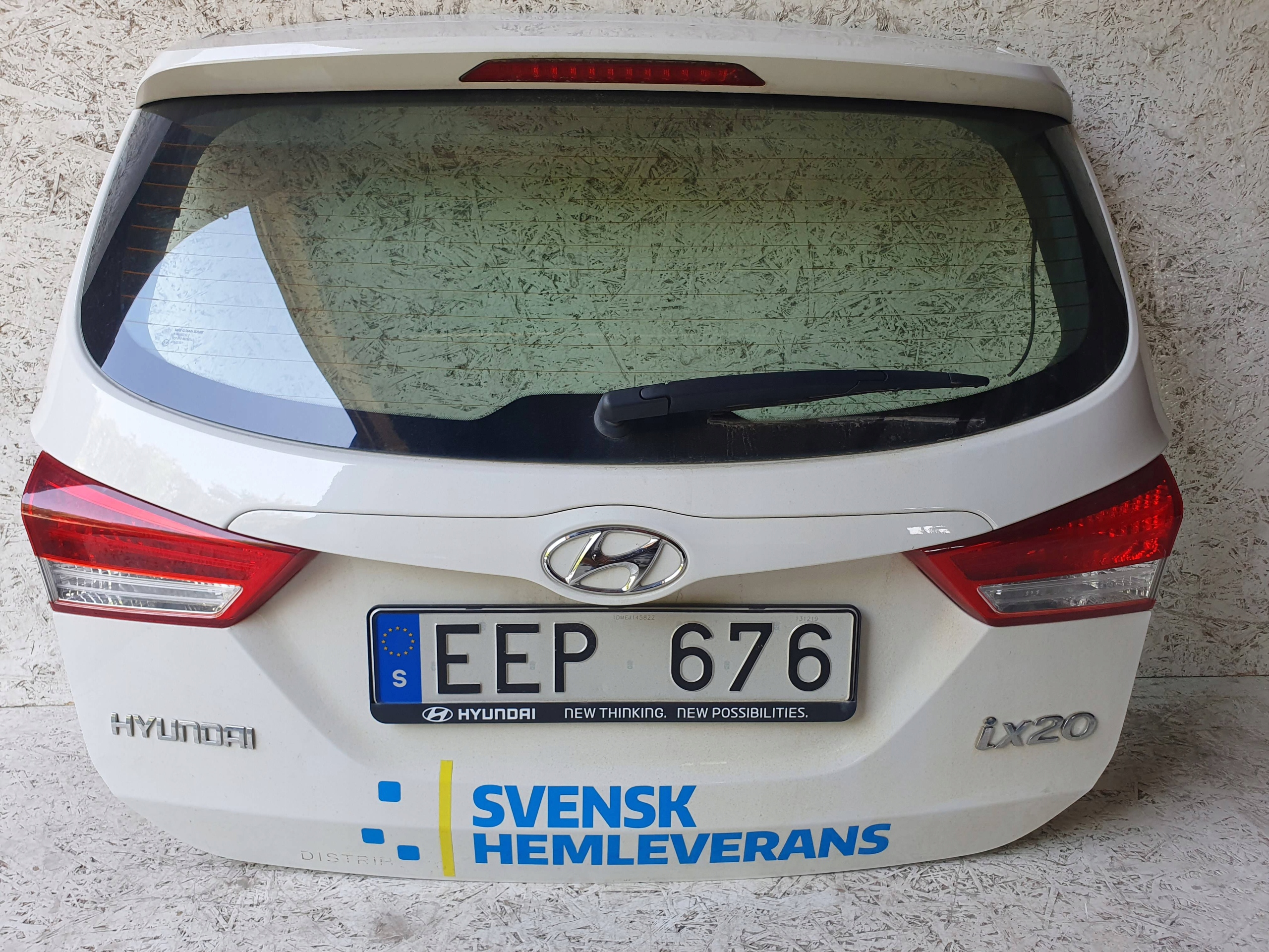 HYUNDAI IX20 KLAPA POKRYWA BAGAŻNIKA KOMPLETNA