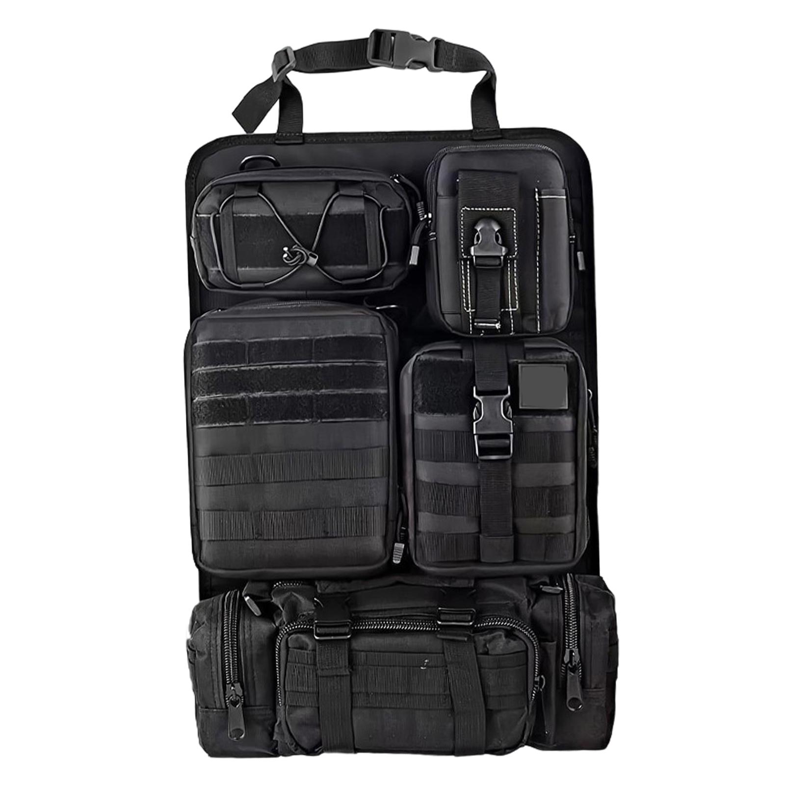 Torba z organizerem na oparcie siedzenia. Organizer na panel pojazdu.