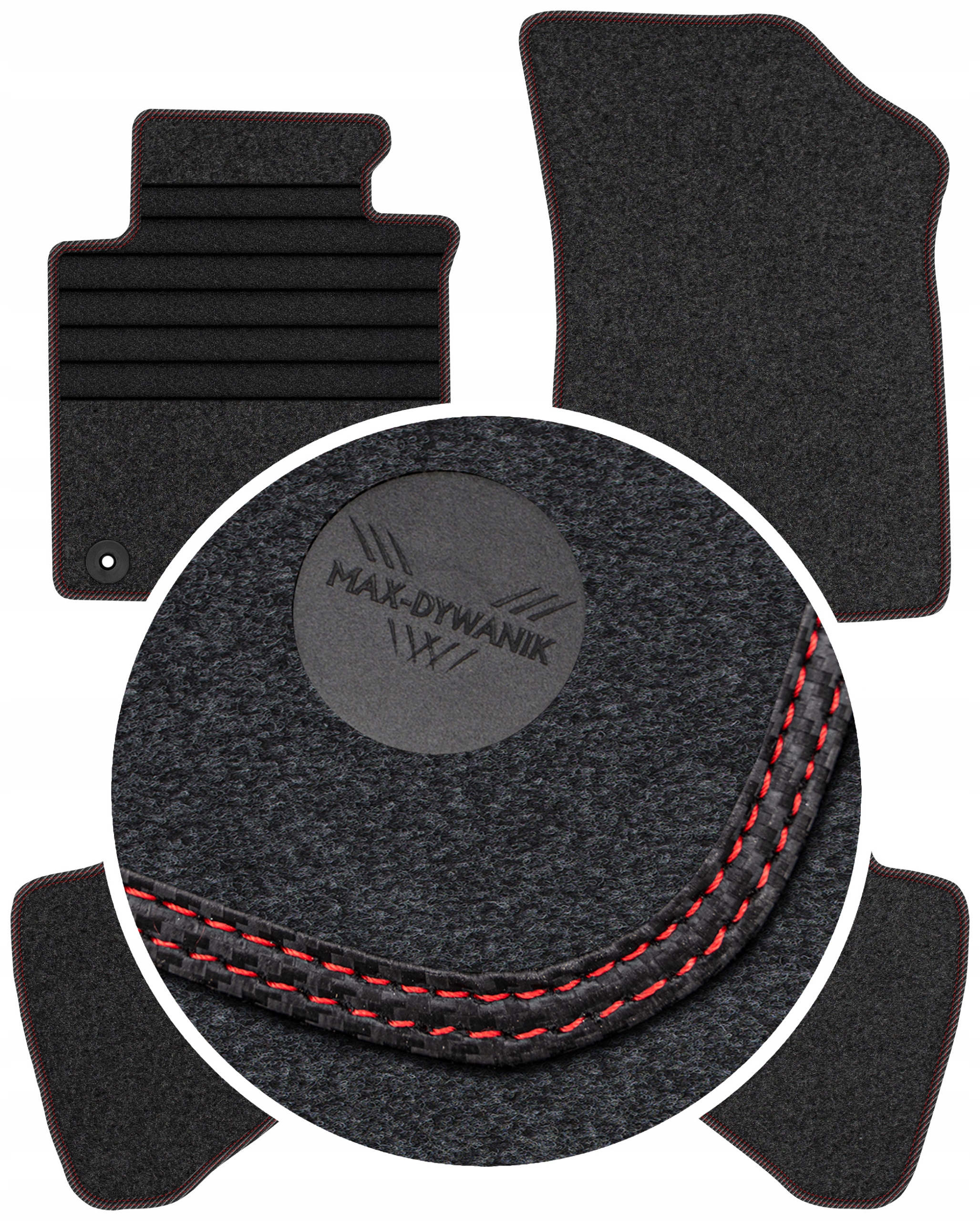 Toyota Aygo 2010-2014 Velurové koberce do auta