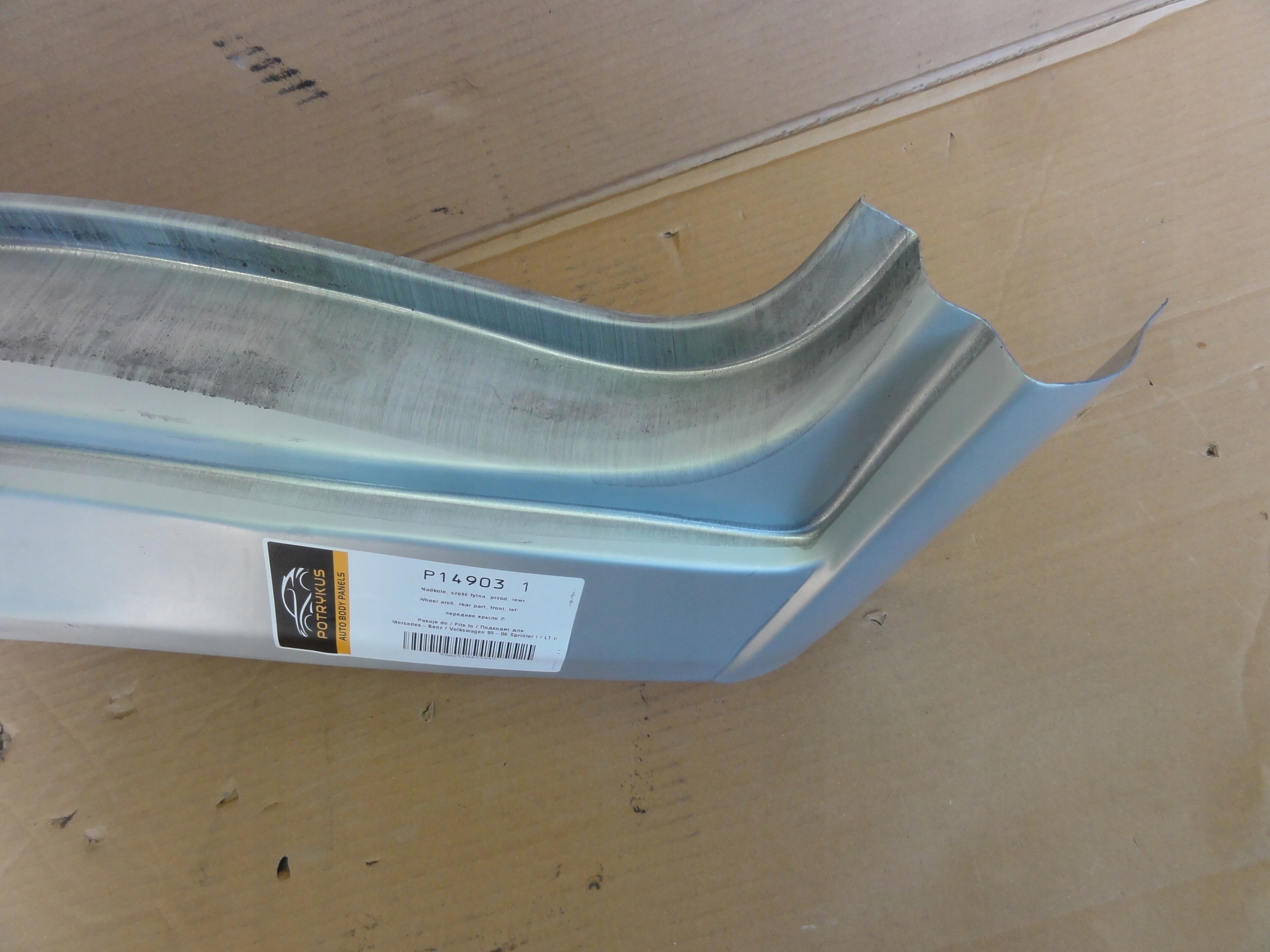 SPRINTER NADKOLE REPERATURKA NADKOLA PRZÓD LEWY Producent części Potrykus