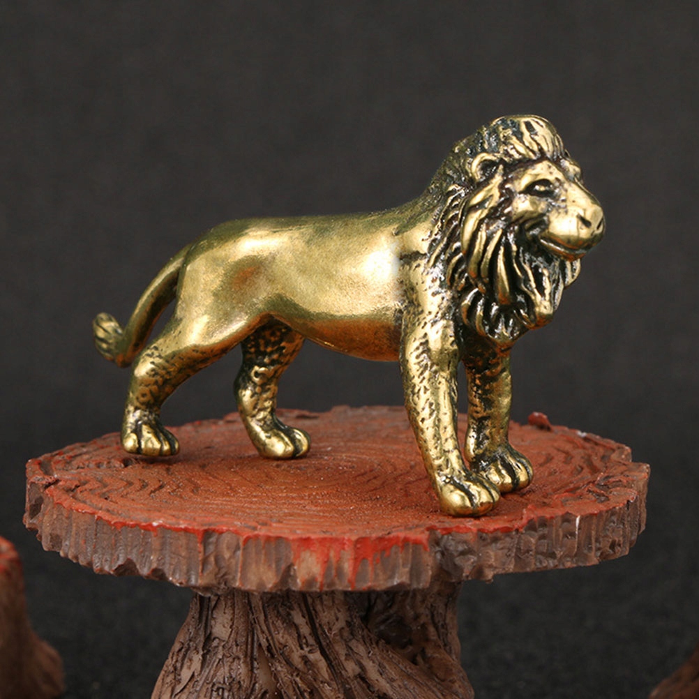 FIGURKI FENGSHUI Z MOSIĘŻNEGO LWA OZDOBA WYSTRÓJ DOMU EAN (GTIN) 4894931721440