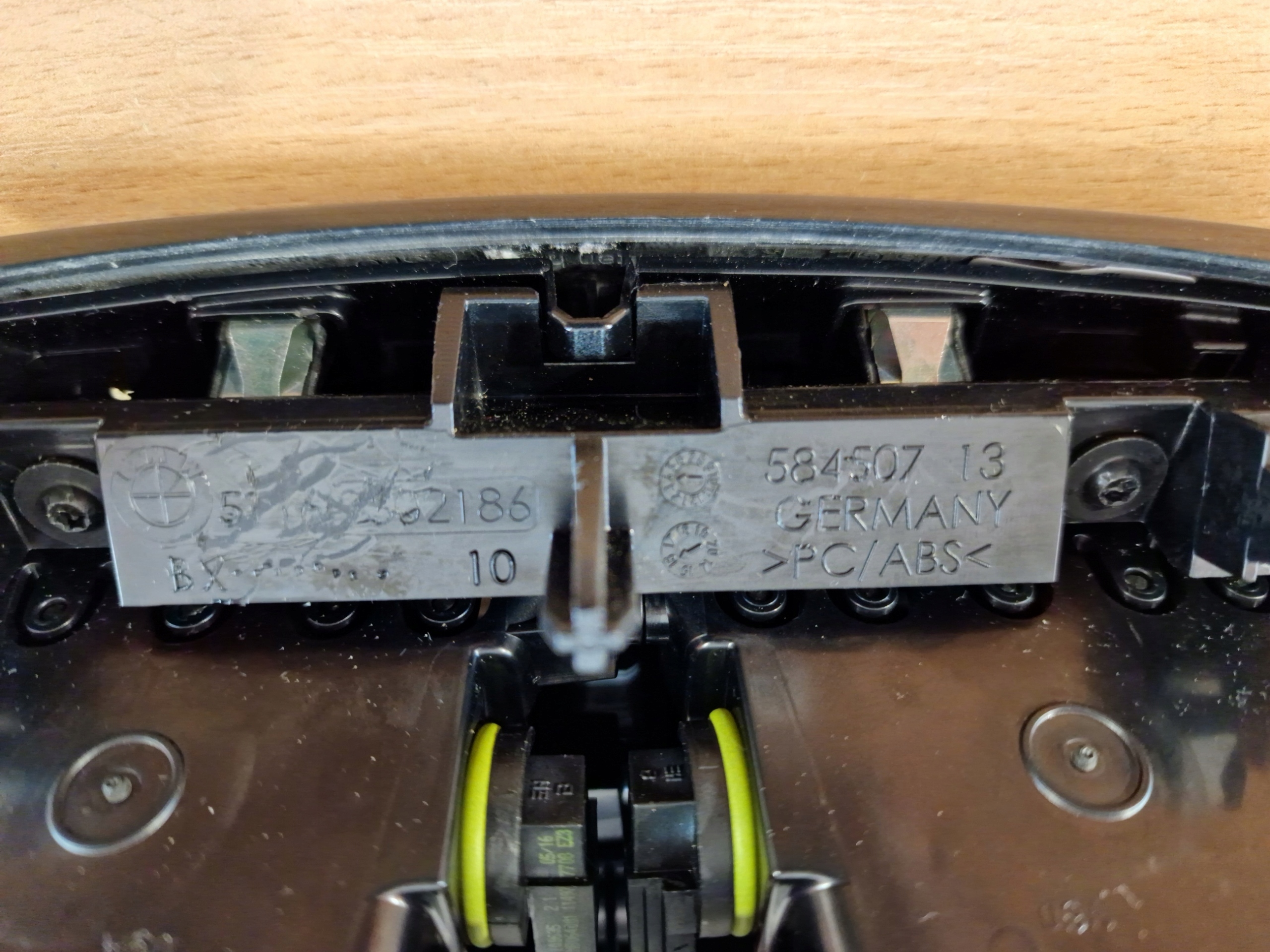 BMW 7 G11 G12 PANEL heating air conditioning devices rear part seats