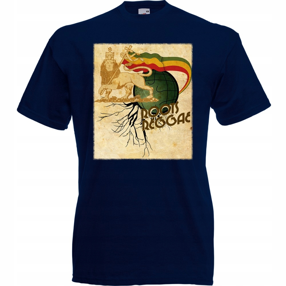 

Koszulka z nadrukiem roots reggae rasta XXL grana
