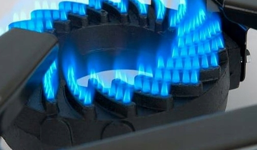 TABORET PALNIK GAZOWY KUCHENKA TURYSTYCZNA WĄŻ REDUKTOR 30 x 30 cm 6kW Wysokość produktu 16 cm