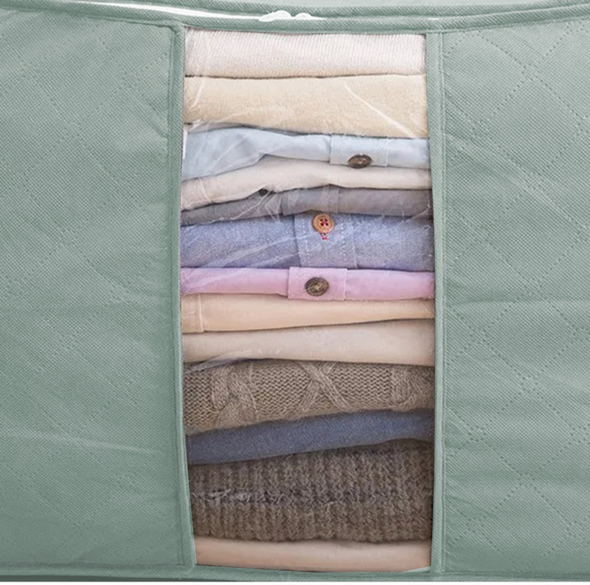 ORGANIZER POKROWIEC POJEMNIK NA POŚCIEL UBRANIA DUŻA TORBA UCHWYTY AG900 Marka Aptel