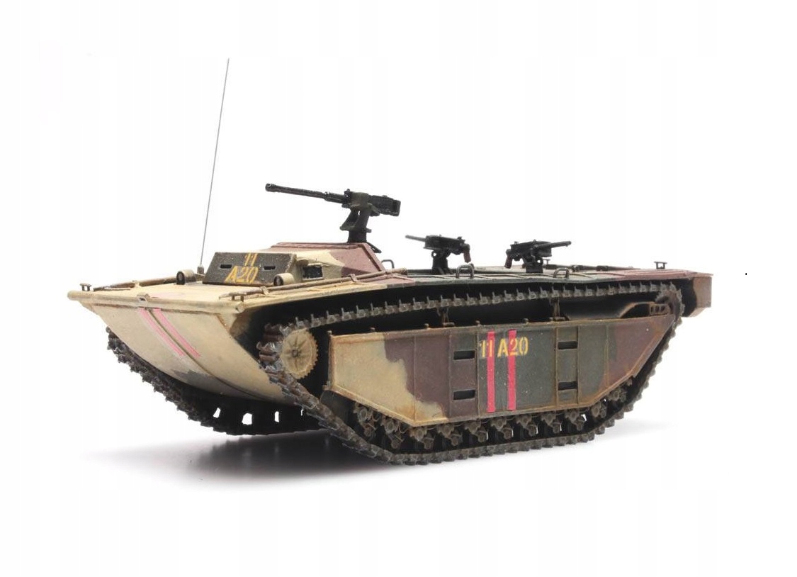 Vozidlo Amfibia Us Lvt hotový model 1:87 Artitec