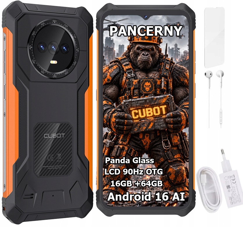 Smartfon Pancerny Cubot Kingkong Es Pro 16/64GB Dual Sim 4G 6,5