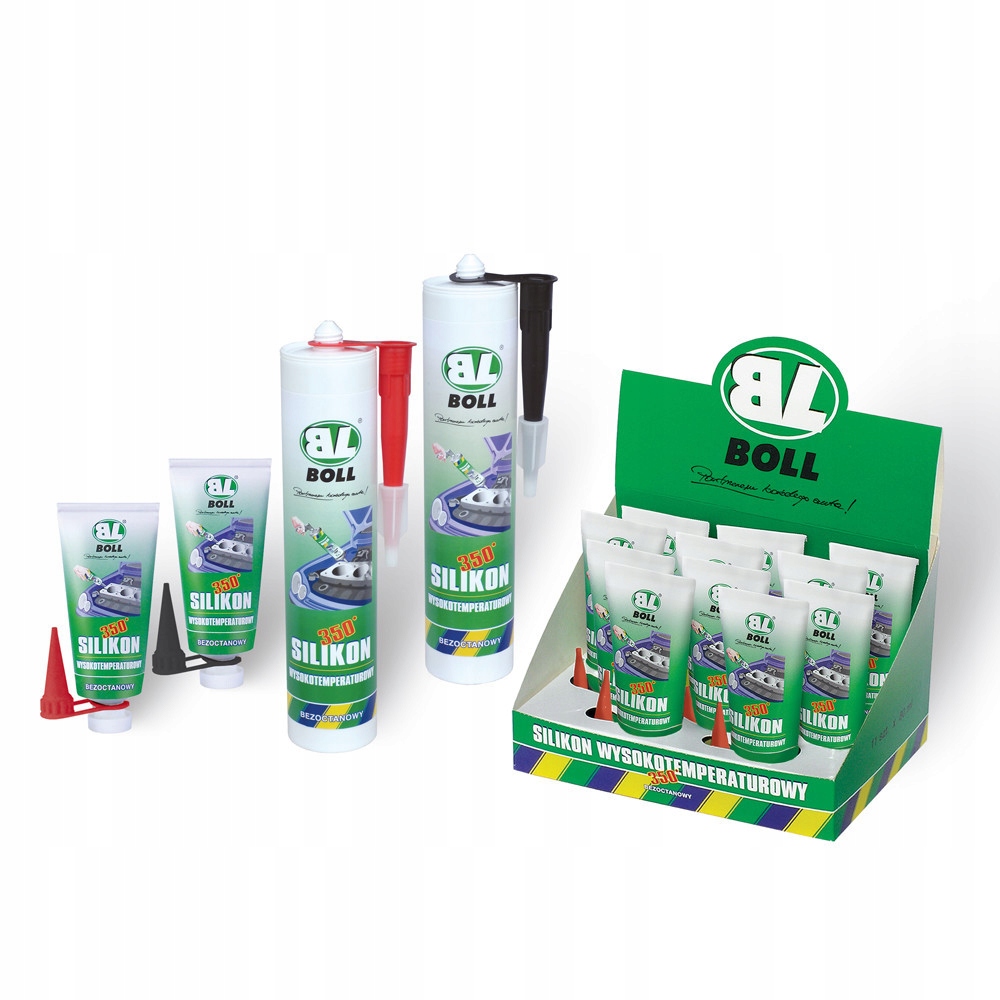 Boll silikón čierny 80 ml, vysokoteplotný
