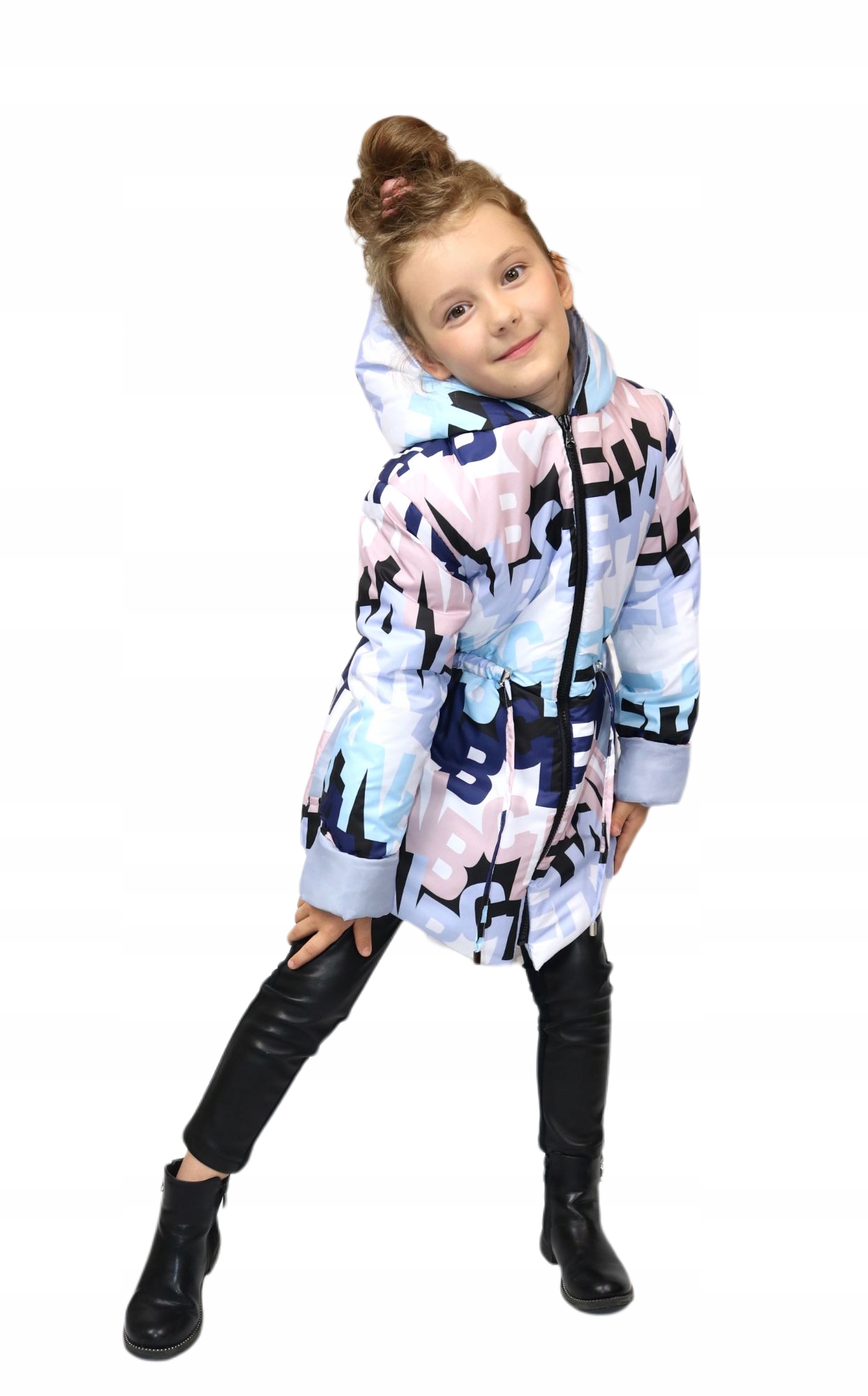 

Kurtka Parka Przejściowa dla dziewczynki rozm 146