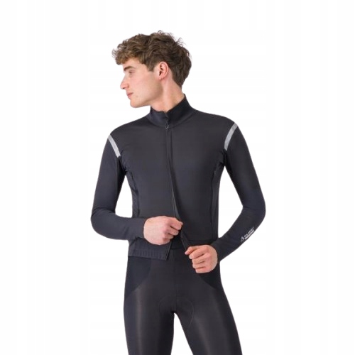 Cyklistická bunda Castelli Perfetto RoS 3 černá M