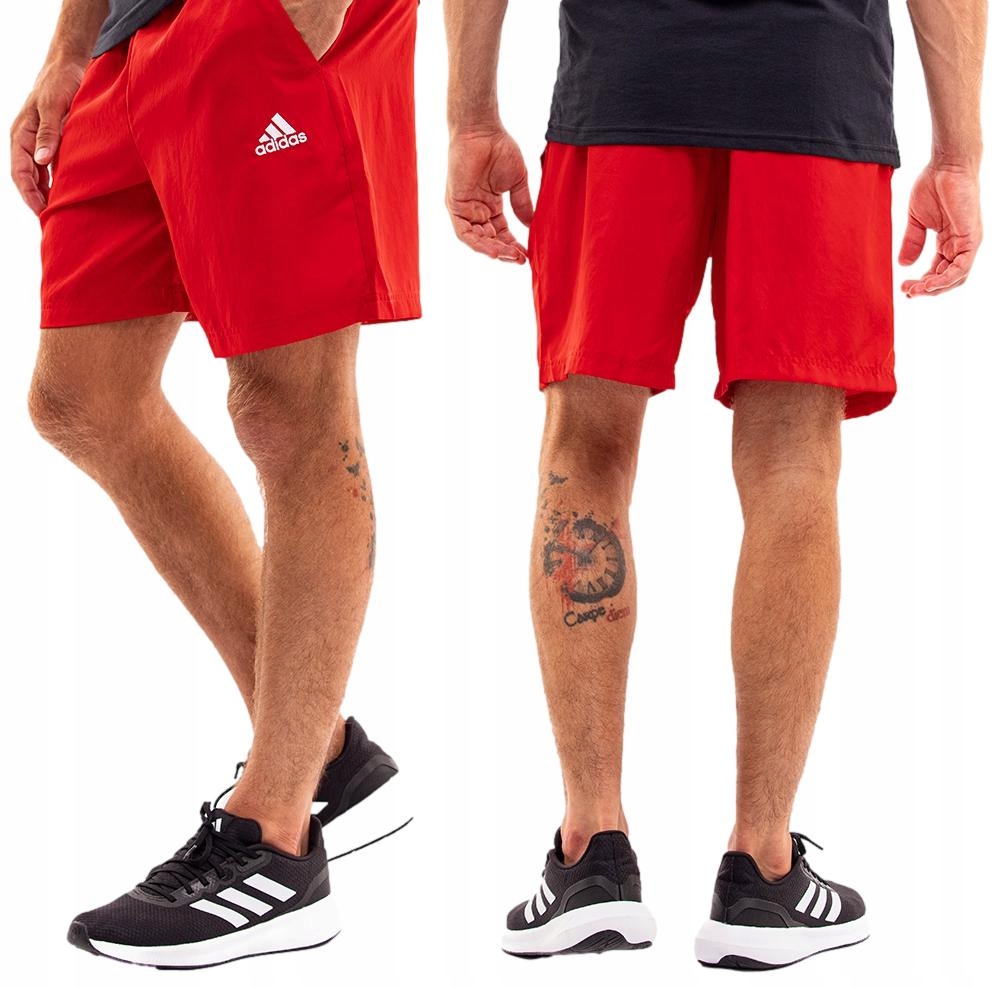 Krótkie Spodenki Męskie adidas Sportowe Treningowe do Biegania Szorty S