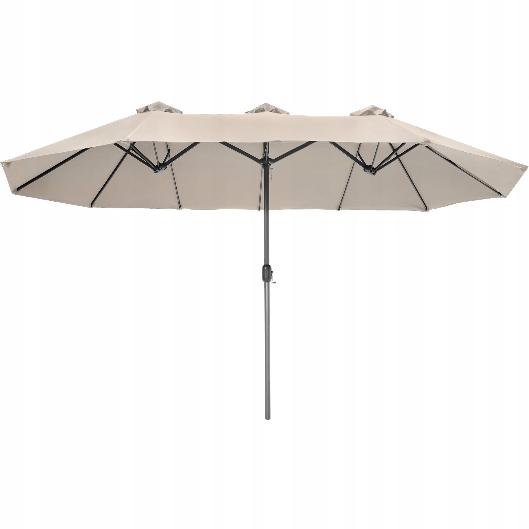 

Parasol przeciwsłoneczny ogrodowy beżowy 404253