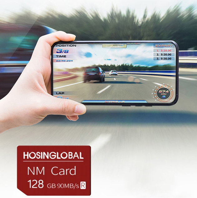 Karta microSD HOSINGLOBAL nCARD NM 128 GB dla Huawei 90Mb/s Model NM