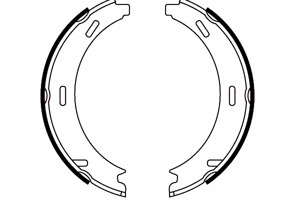 Trw Brzdové Čelisti Mercedes W203 S203 C209 R171