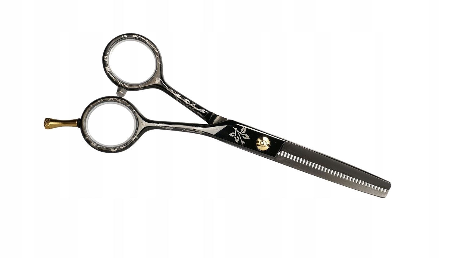 Profesionální kadeřnické degustace Pro-feel černé s květinami