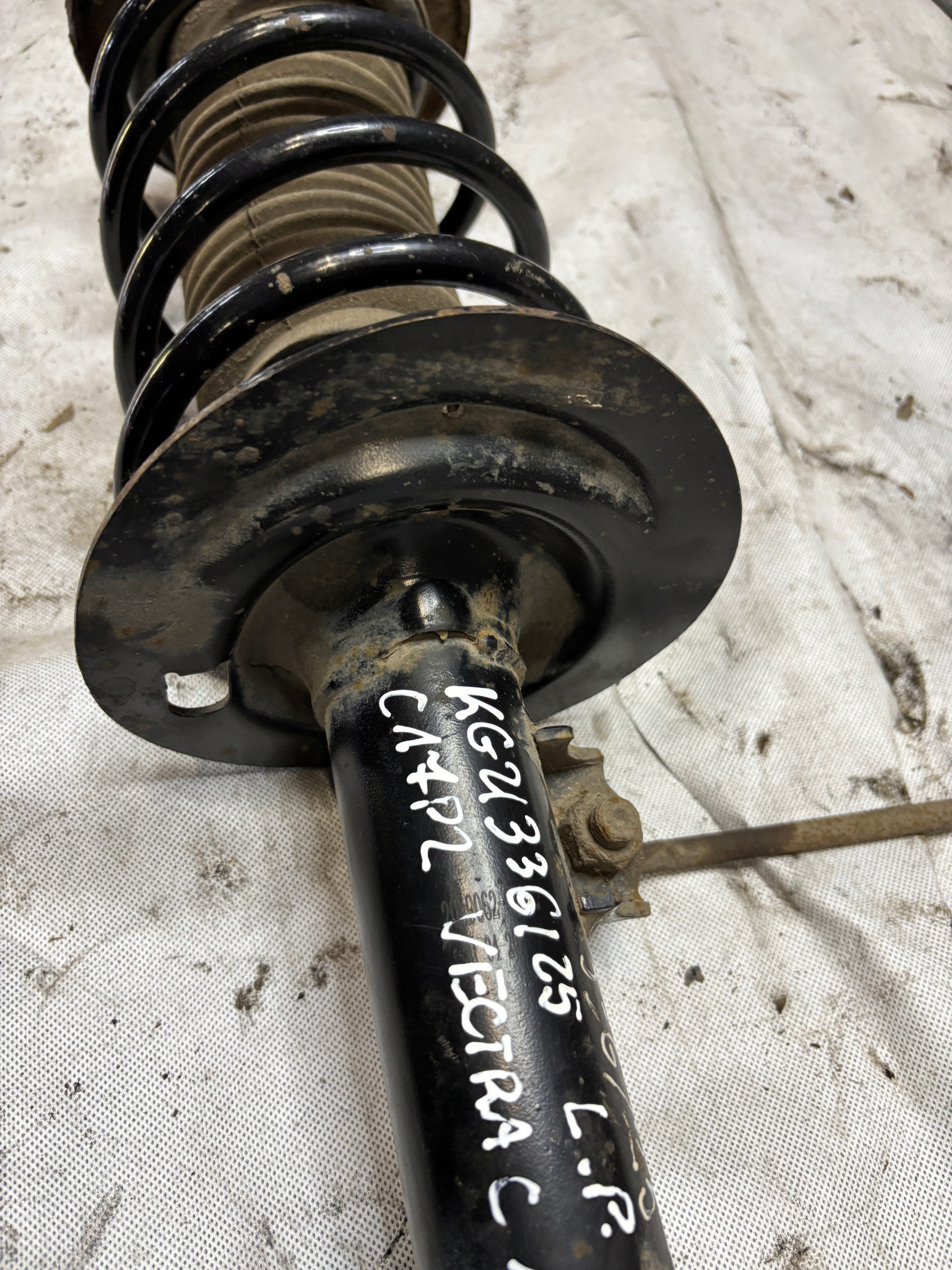 shock absorber spring left front Opel Vectra C 1,8B