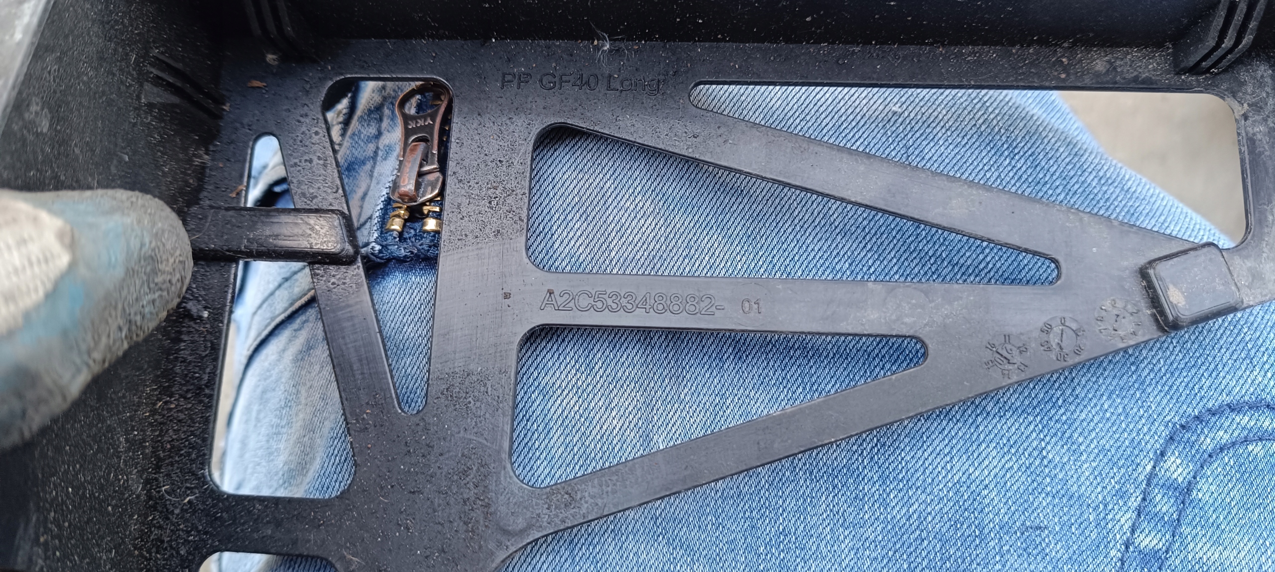Ford Transit Custom Element du tableau de bord rozdzielczej A2C53348882