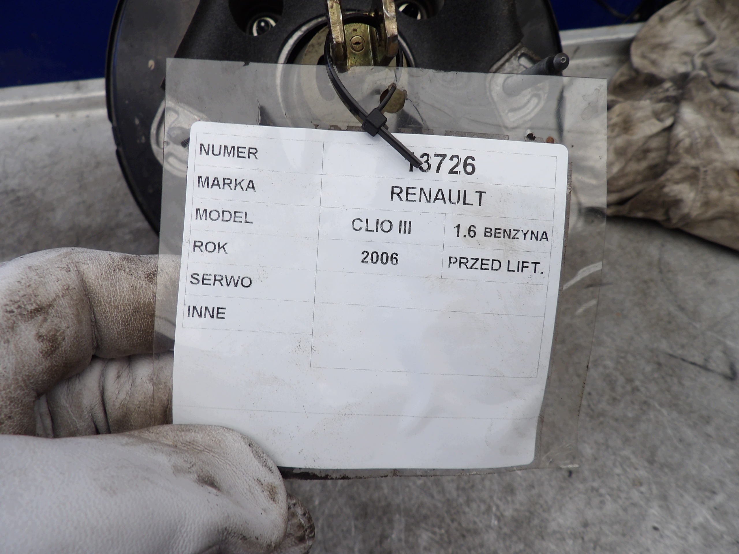 Renault Clio III 1,6 Servo