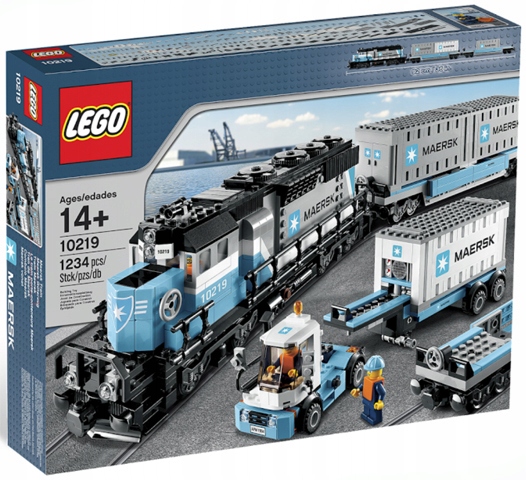 LEGO Creator 10219 Maersk Train - porównaj ceny - Allegro.pl