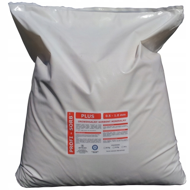 

Sorbent uniwersalny 20L do oleju, benzyny, ropy