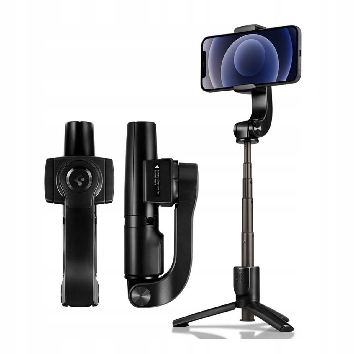 Spigen S610W Držák selfie tyče gimbalu (Černý)