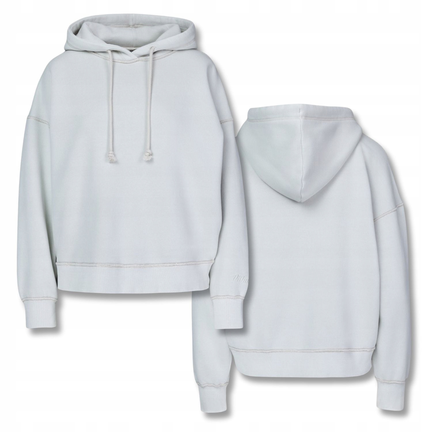 Dámská Mikina s kapucí Pitbull, klasická oversize tepláková souprava Washed Lovia