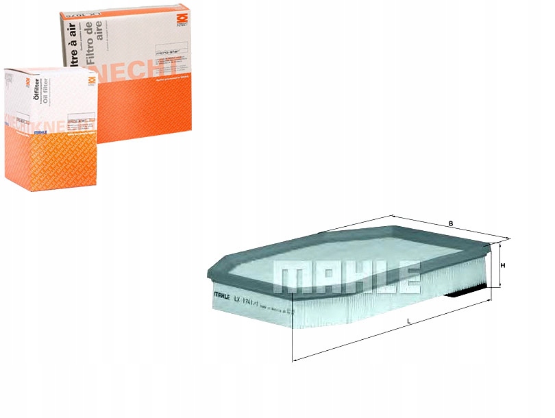 1741/1(EXT) - Воздушный фильтр KNECHT BMW 5 (F10) 5 (F11) 2.5 / 3.0