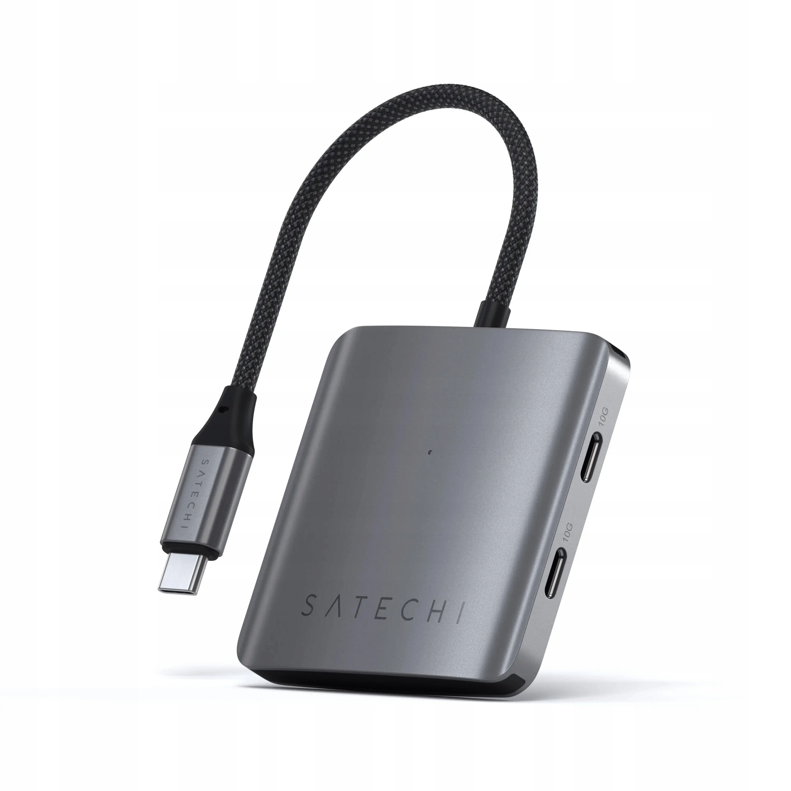 Satechi Víceportový Usb-c Hub 100W Power Delivery Space Grey pro Macbook