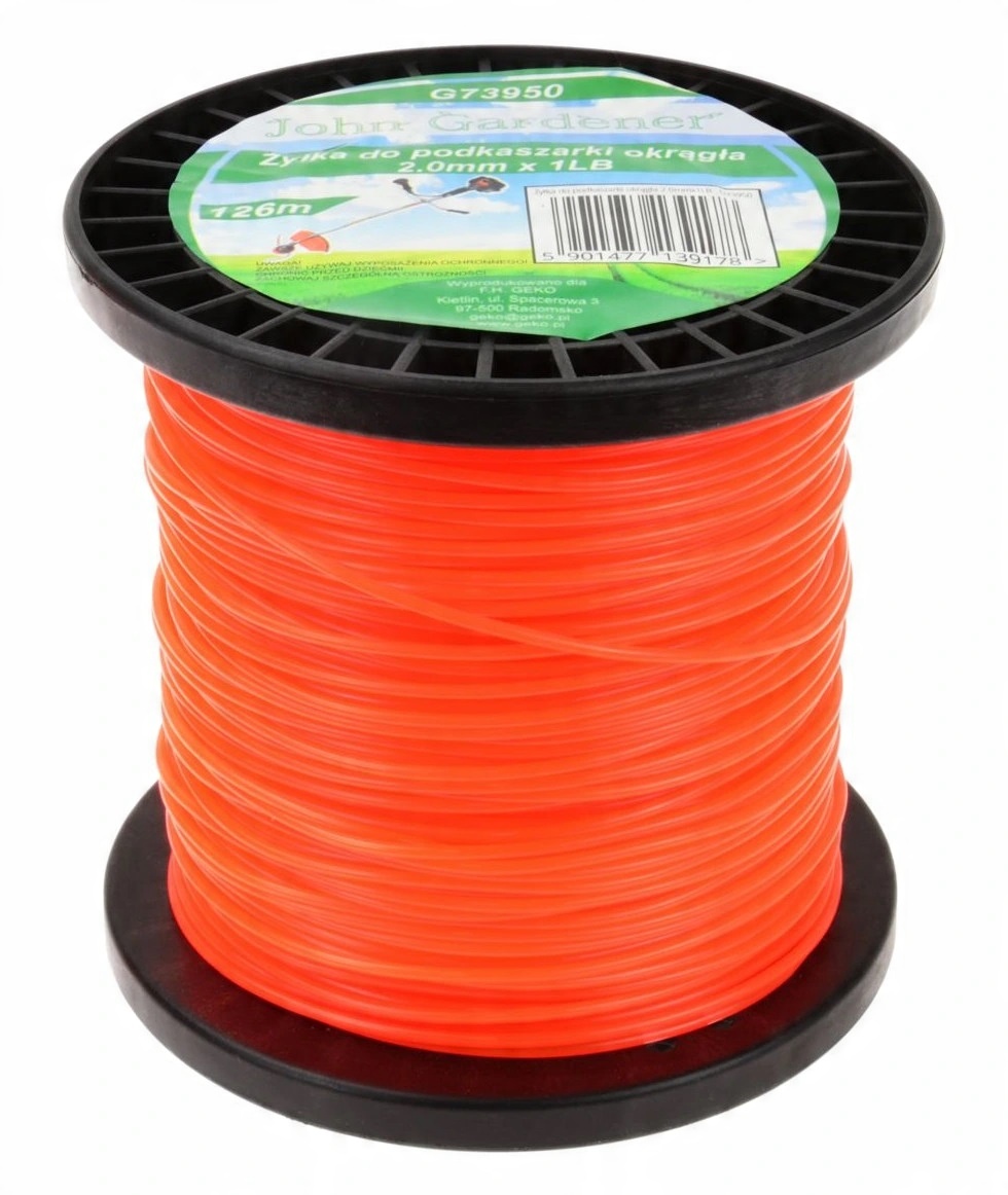 

Żyłka Tnąca Do Podkaszarki 2,0mm x 126m Okrągła