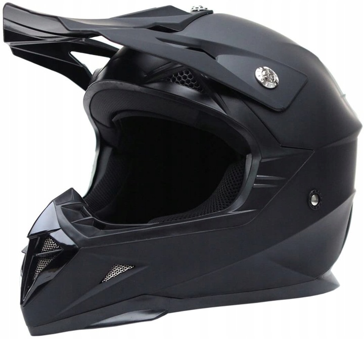 KASK MOTOCYKLOWY YEMA 915 CZARNY MATOWY ROZMIAR XL