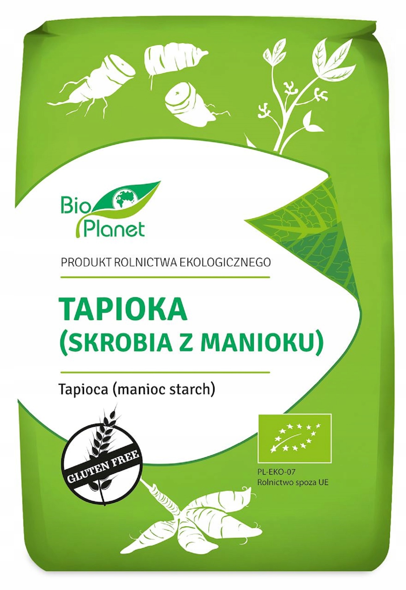 Levně 4x Bio Planet Tapioka (maniokový škrob) bezlepková Bio 800 g
