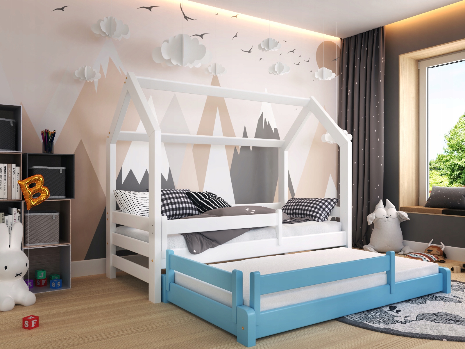 Barierka łóżka wysuwanego na dolny zagłówek Marka inna