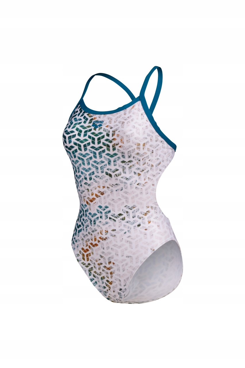 Strój kąpielowy Arena PLANET WATER SWIMSUIT CHALLENGE 32 Materiał dominujący poliester