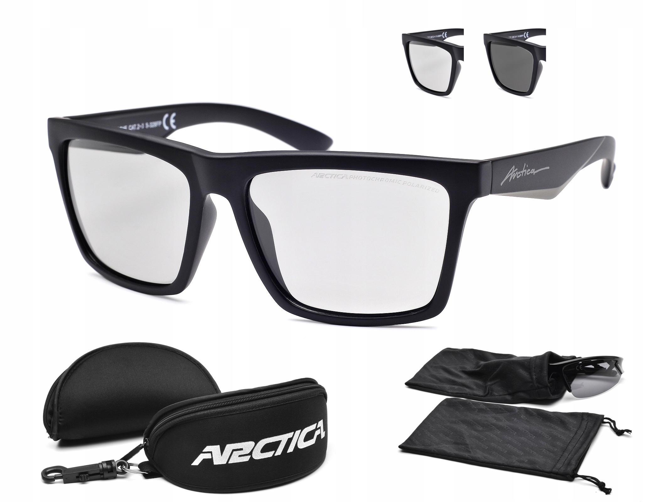 Fotochromatické Polarizační Brýle Arctica S-328FP Městské Streetwear
