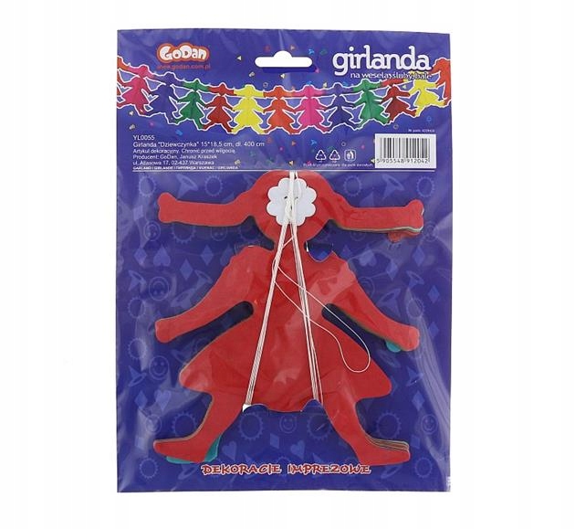 girlanda papierowa DZIEWCZYNKA YL0055 — 4