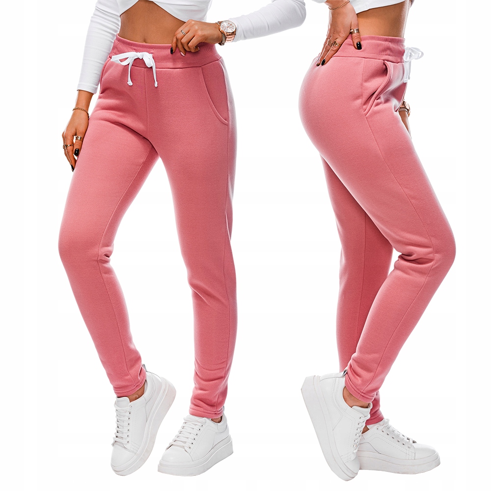 

Spodnie damskie dresowe 069PLR różowe M