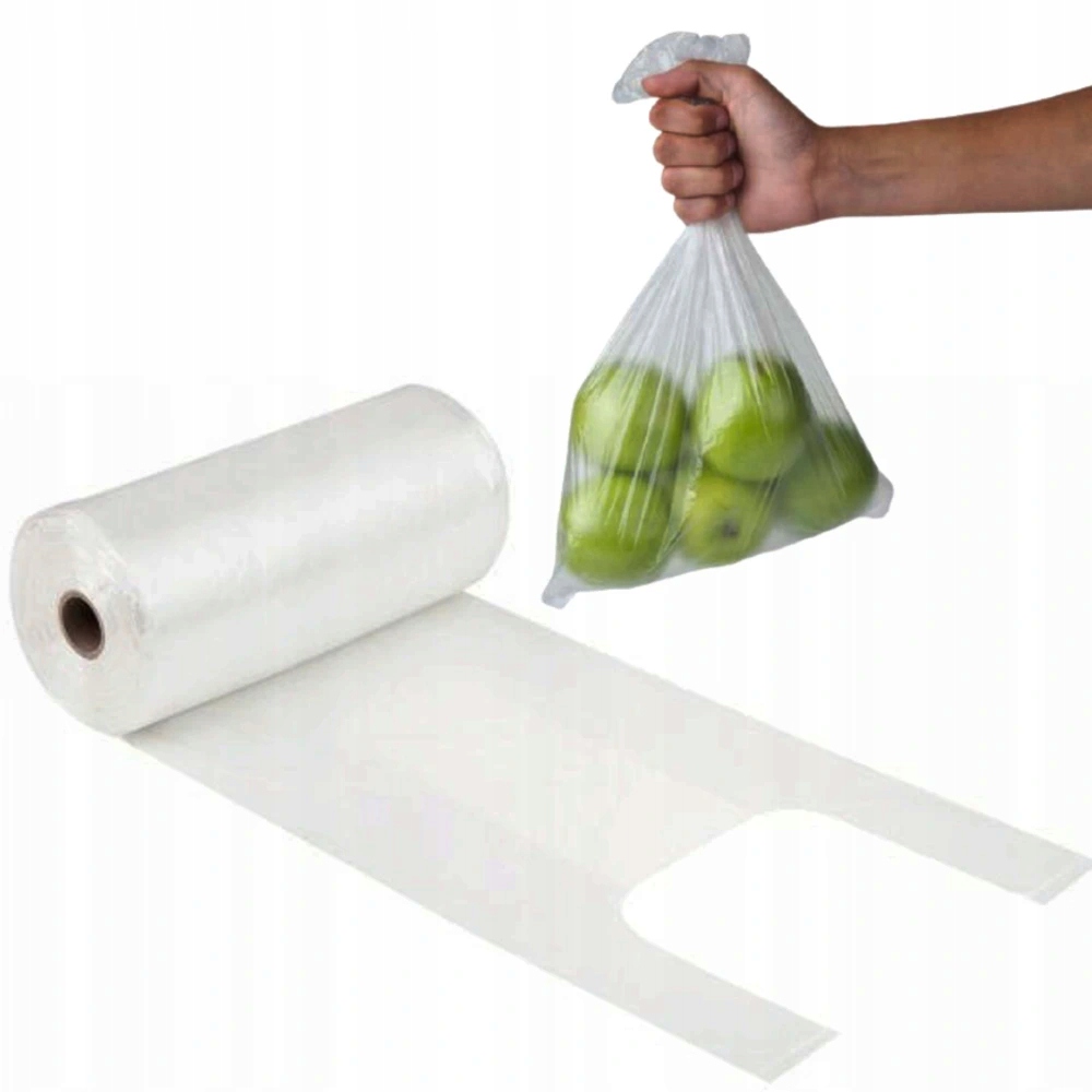 

woreczki foliowe raklamówka na rolce na żwyność