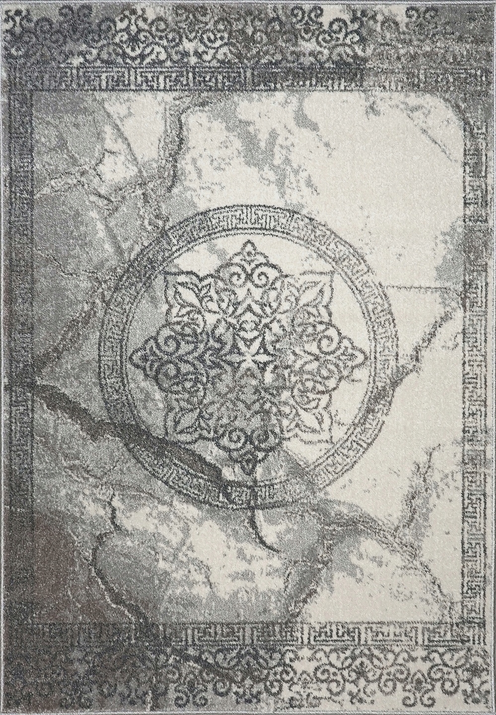 Koberec do obývačky Moderná módna izba Loft 120x170 Šedá Vysoká kvalita