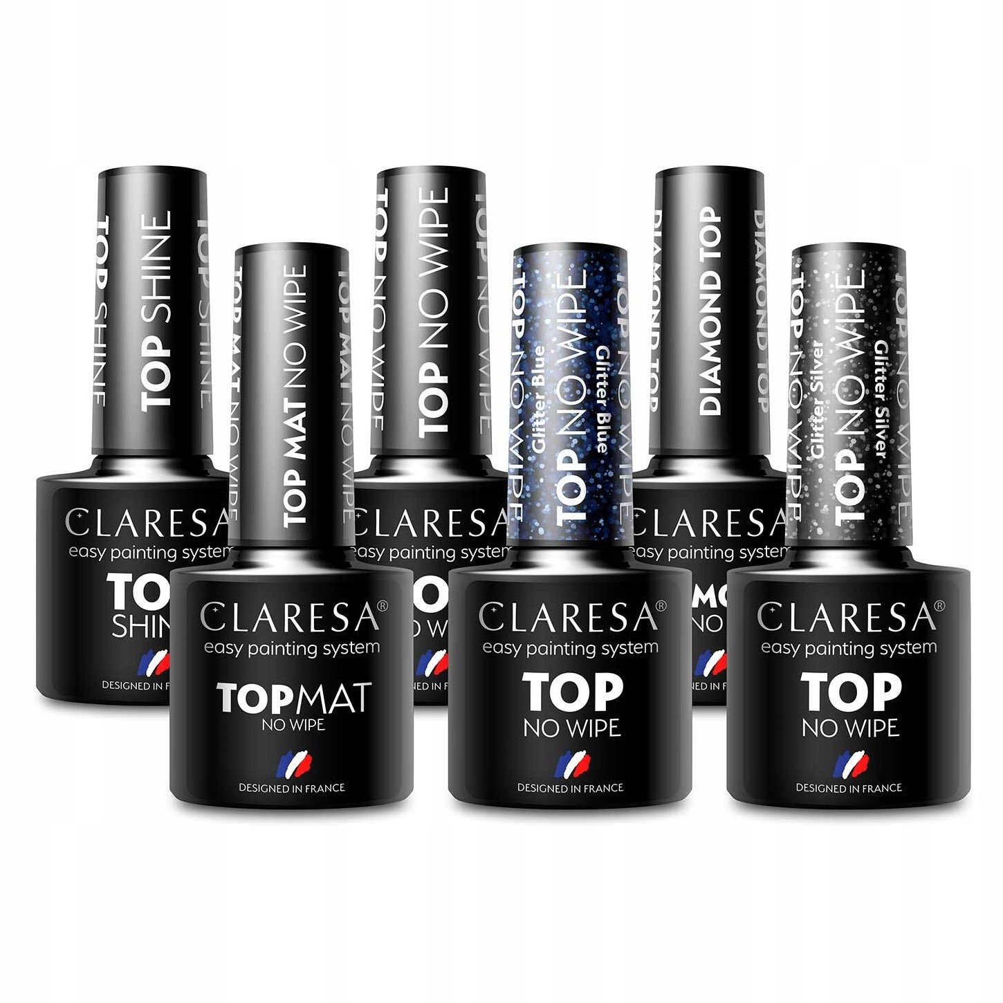 Zestaw Topowy 6x Top Claresa mat diamond no wipe