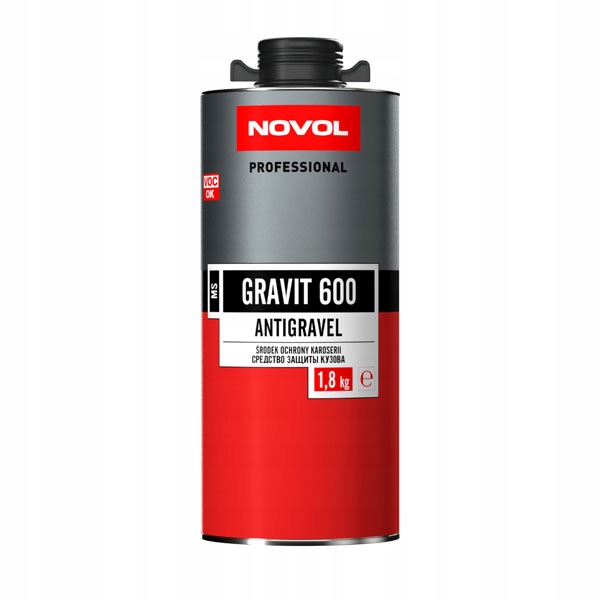 

Novol Gravit 600 Baranek do Karoserii Czarny 1L