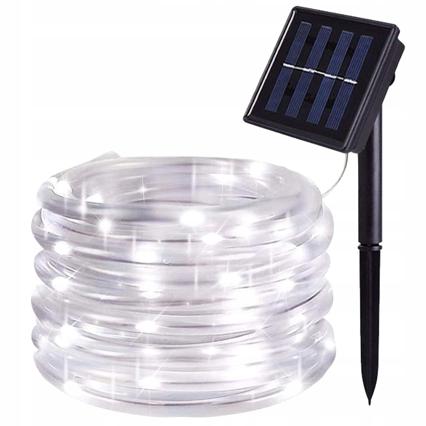 

100 Led Liniowe Lampki Solarne Ogrodowe Żarówka