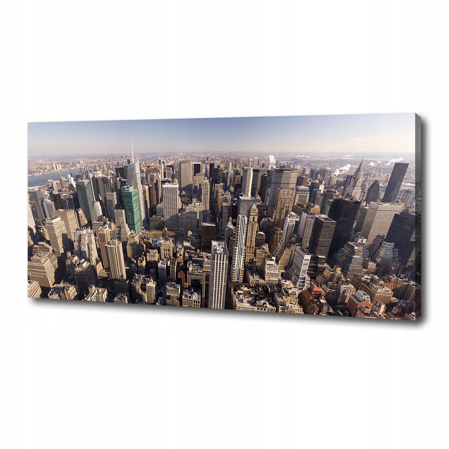 

Foto obraz na płótnie Nowy Jork lot ptaka 125x50cm