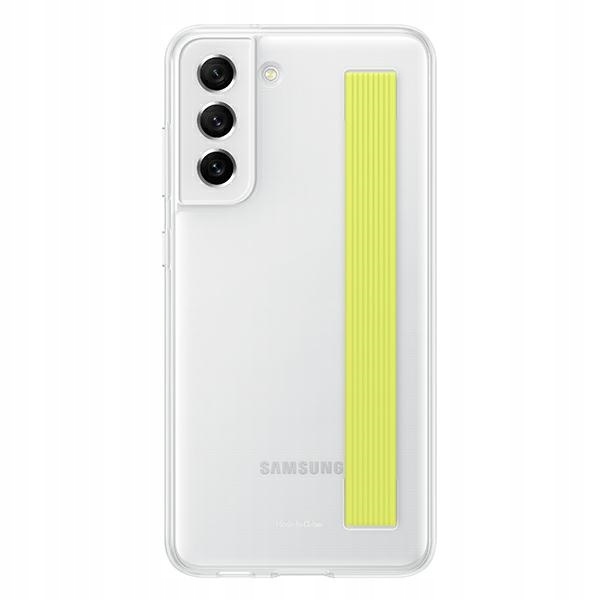 Tok Samsung Galaxy S21 Fe EF-XG990CWEGWW fehér/white Alcantara Cover