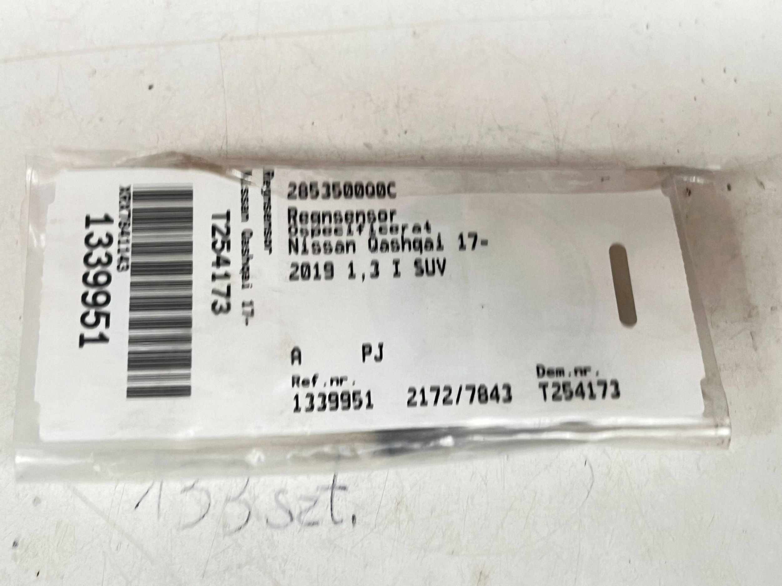 sensor rain NISSAN MICRA K14 2853500Q0C @A