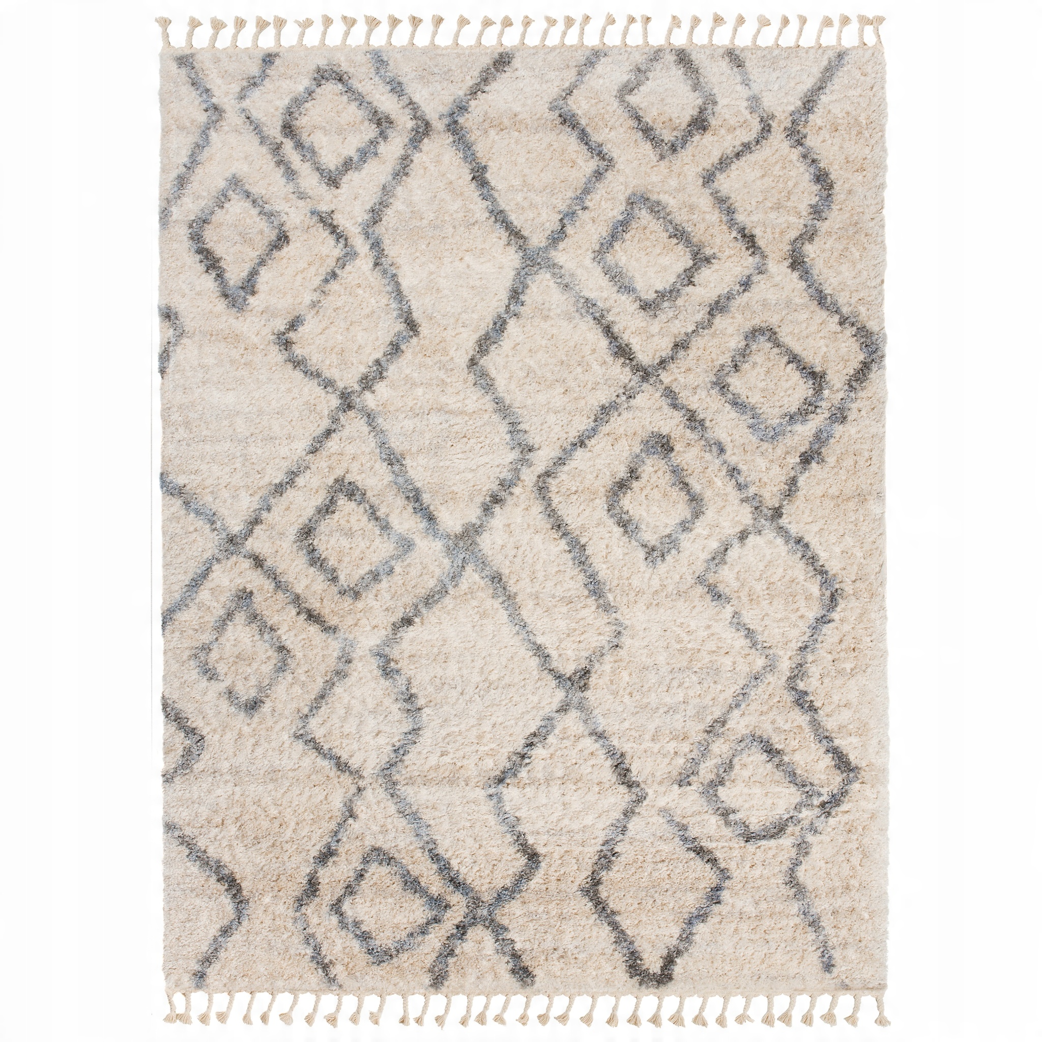 

Dywan Shaggy 160x220 Versay Boho Z Frędzlami 44cr