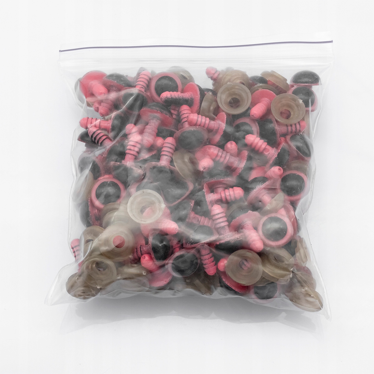 Oczy do Zabawek Plastik 12mm 50par Marka Inna