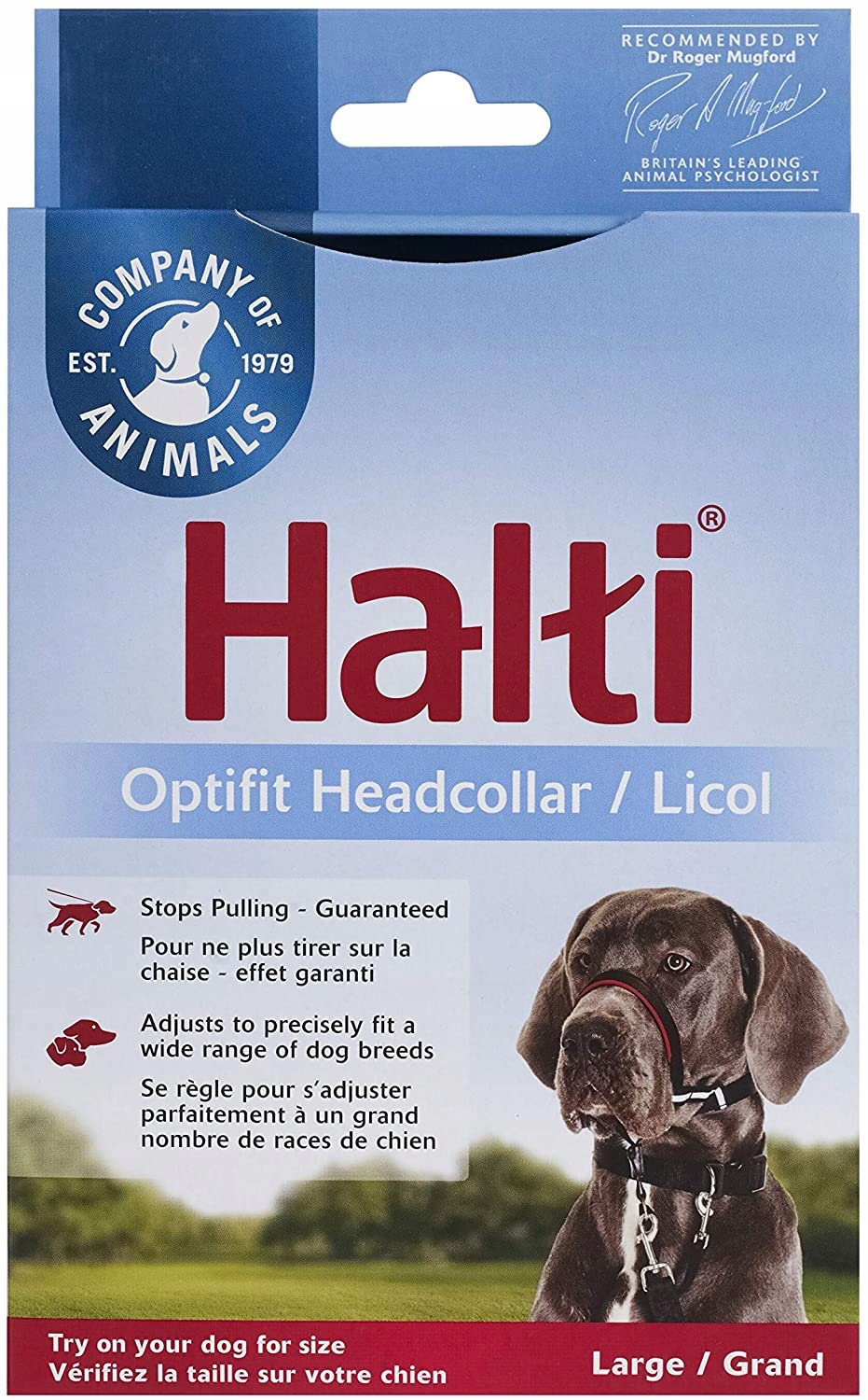 

Halti Obroża treningowa OptiFit, duża.